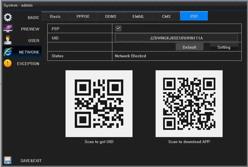 Разблокировать видеорегистратор по qr коду