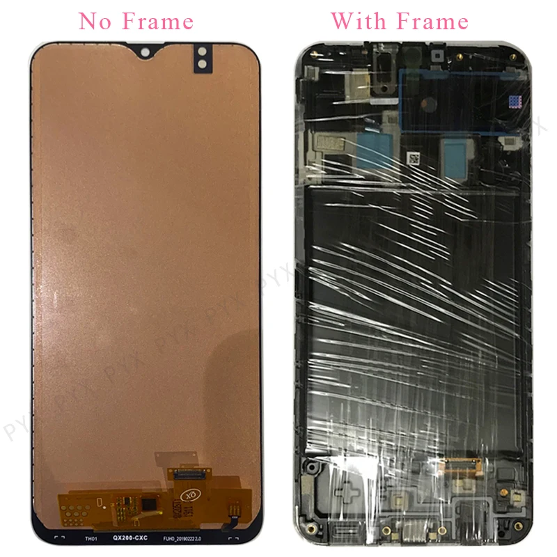 Для samsung galaxy A20 lcd дигитайзер A205/DS A205F A205FD дисплей сенсорный экран с рамкой дигитайзер в сборе для samsung A20 lcd