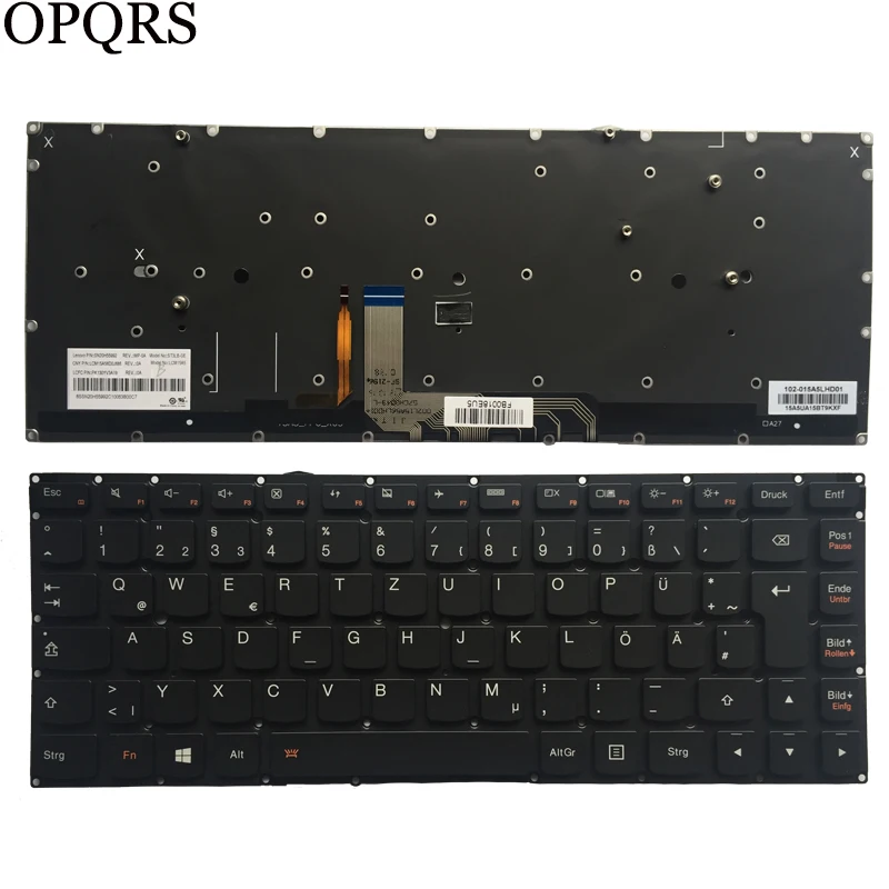 

NEW for Lenovo ThinkPad Yoga 4 PRO Yoga 900 backlit German GR Laptop Keyboard