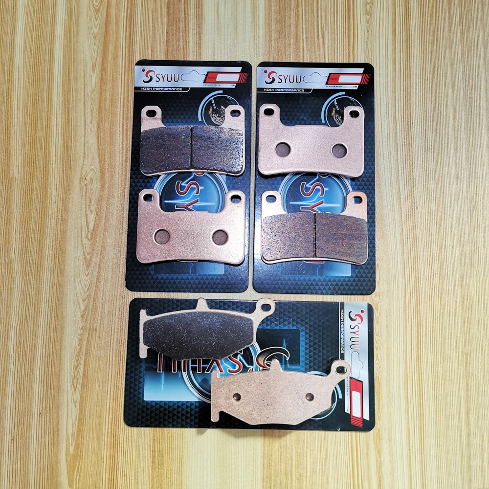Передние и задние спеченные Металлические тормозные колодки для мотоциклов Suzuki