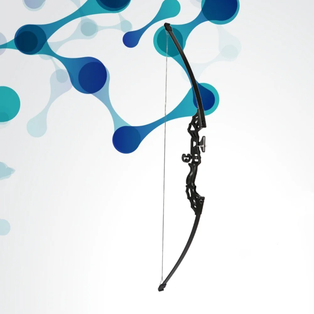 

30lbs Take Down Straight Bow for Archery Outdoor Sport Practice (Black)