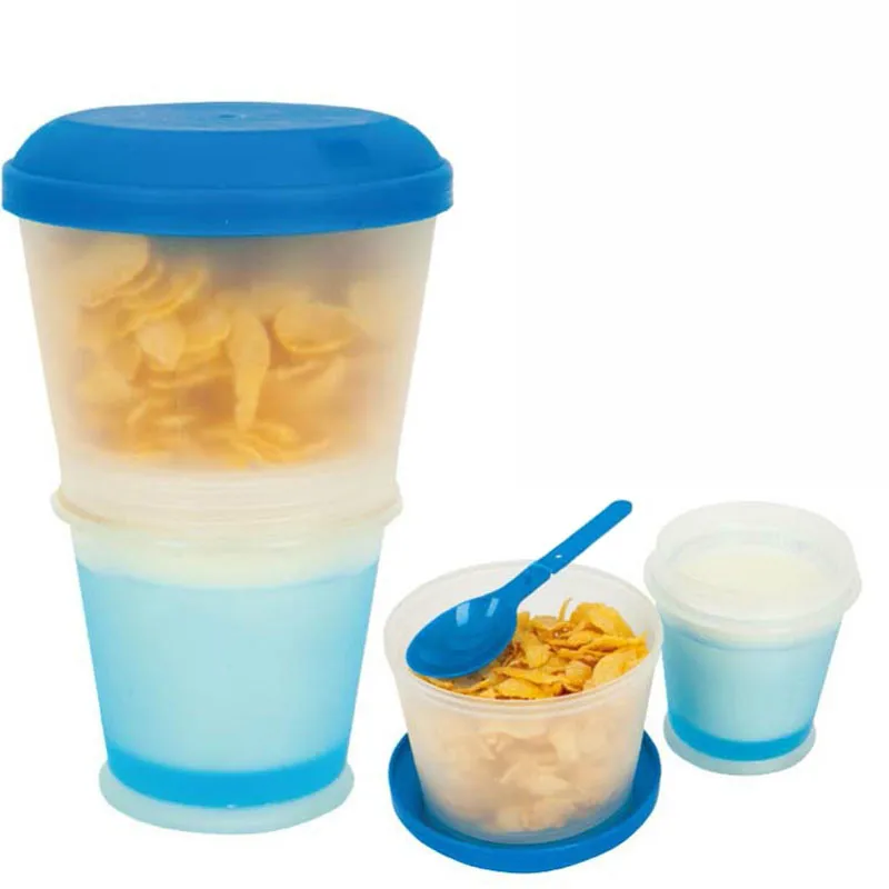 Креативная чашка для завтрака овсянки пищевой материал контейнер холодных