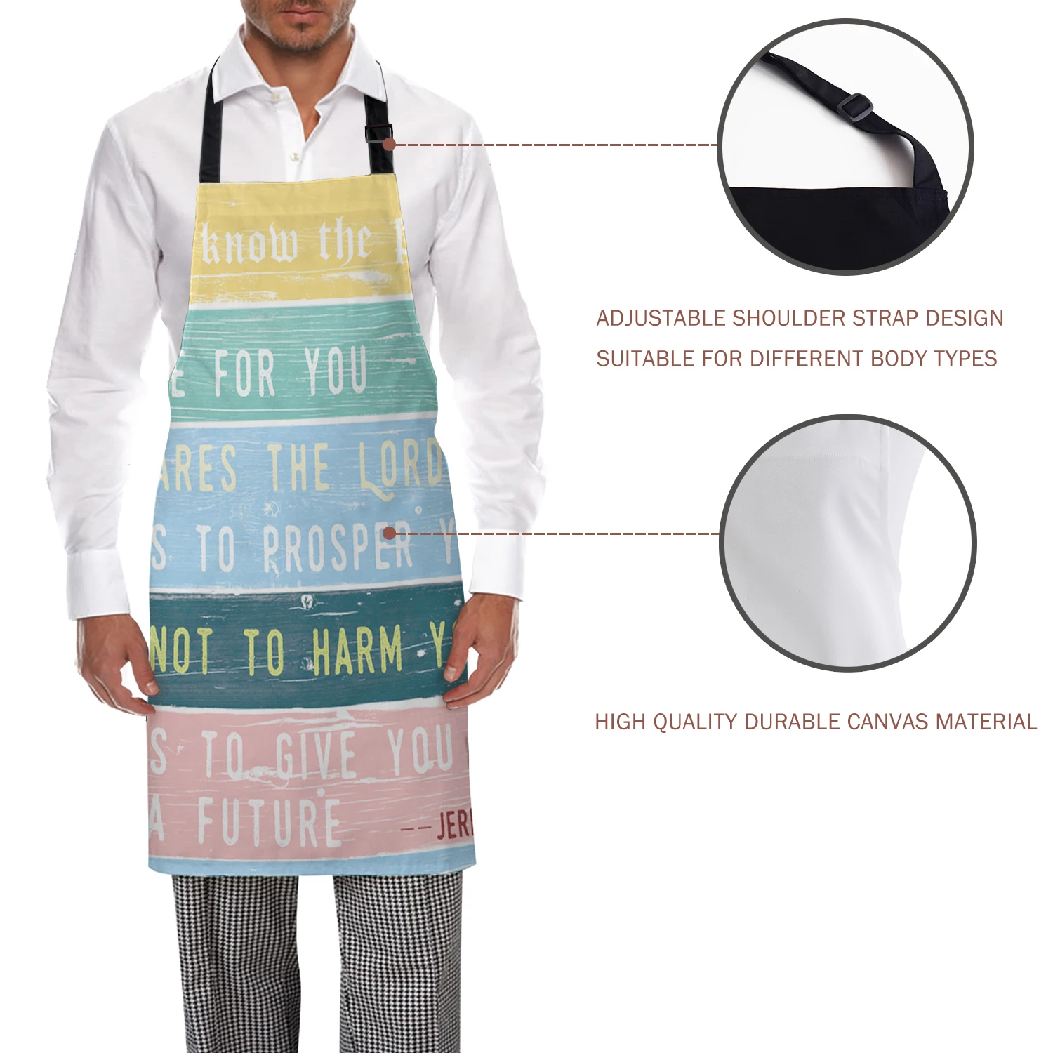 Винтажные деревянные кухонные женские фартуки Детская рабочая одежда для мужчин