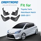 Брызговики для Toyota Yaris, хэтчбек, Люк 2005-2011 Vitz, Daihatsu, Charade, брызговики, Брызговики 2006, 2007, 2008, 2009