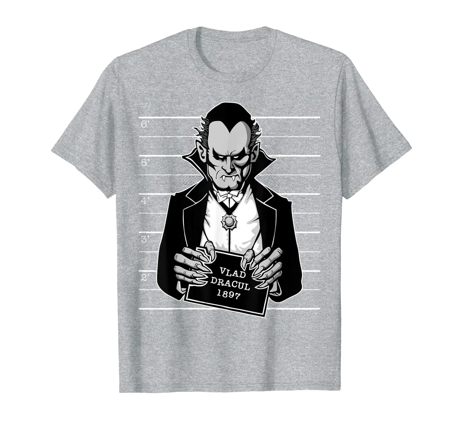 

Count Dracula Vampire Monster Mugshot T-Shirt
