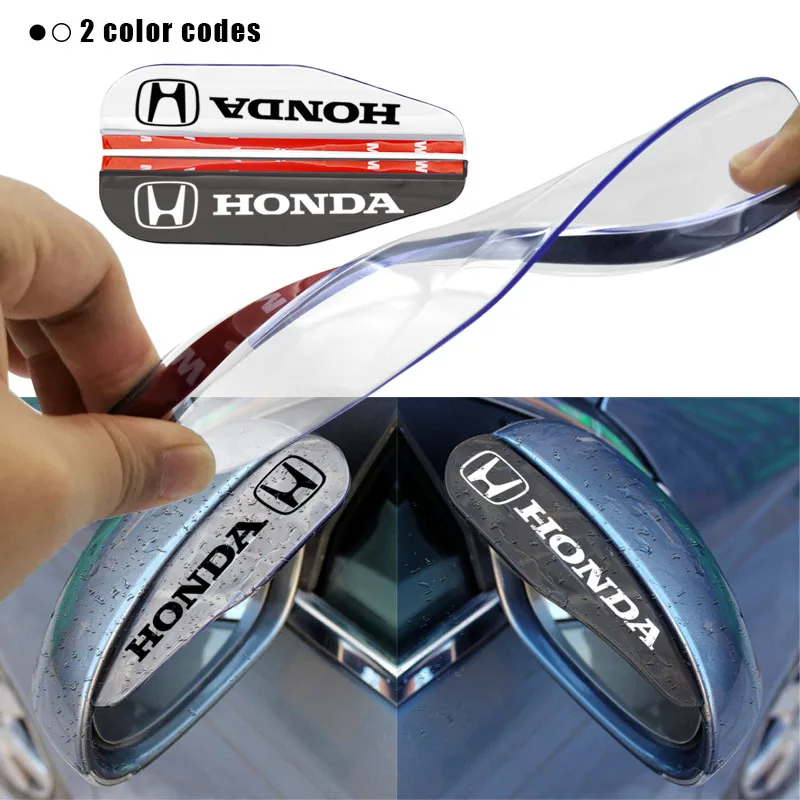 2 шт. автомобильные водонепроницаемые наклейки на зеркало заднего вида Honda Mugen Power