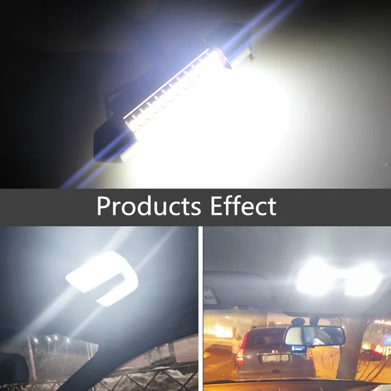 2 шт. C5W Led Canbus 36 мм гирлянда светодиодная лампа без ошибок лампа для Ford Focus 2 3 1 mk2 mk3 Fiesta Mondeo mk4 mk5 светодиодные внутренние фонари
