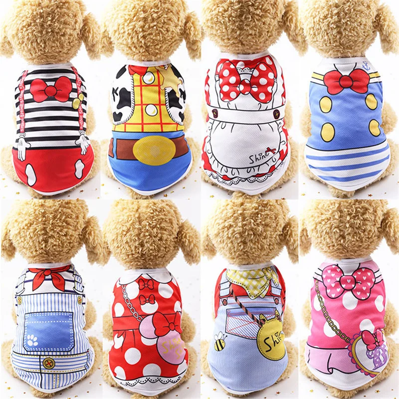 

Dog Clothes Shirts, Spring and Summer Dog Vests, Teddy Chihuahua Pet Dog Costume , Cheap Summer Pet Clothes