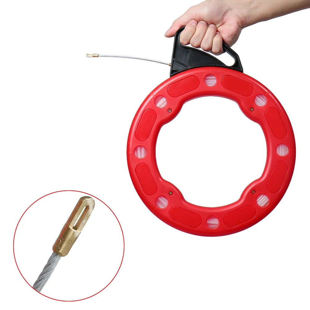 30 м электрик воздуховод конструкция пружинная головка гибкий Rodder нейлон стена