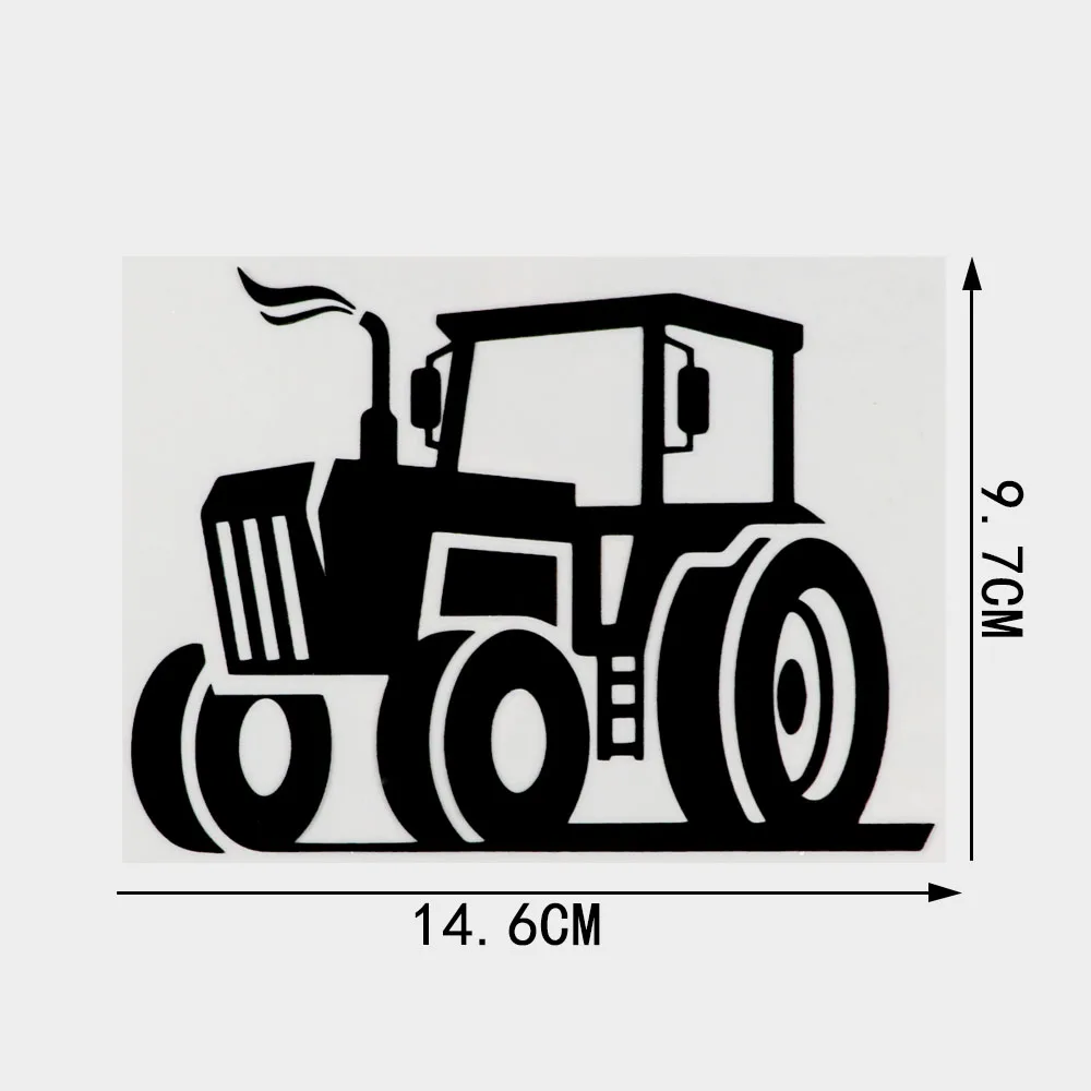 QYPF 14 6 см × 9 7 Высококачественная клейкая Автомобильная наклейка с фермерским