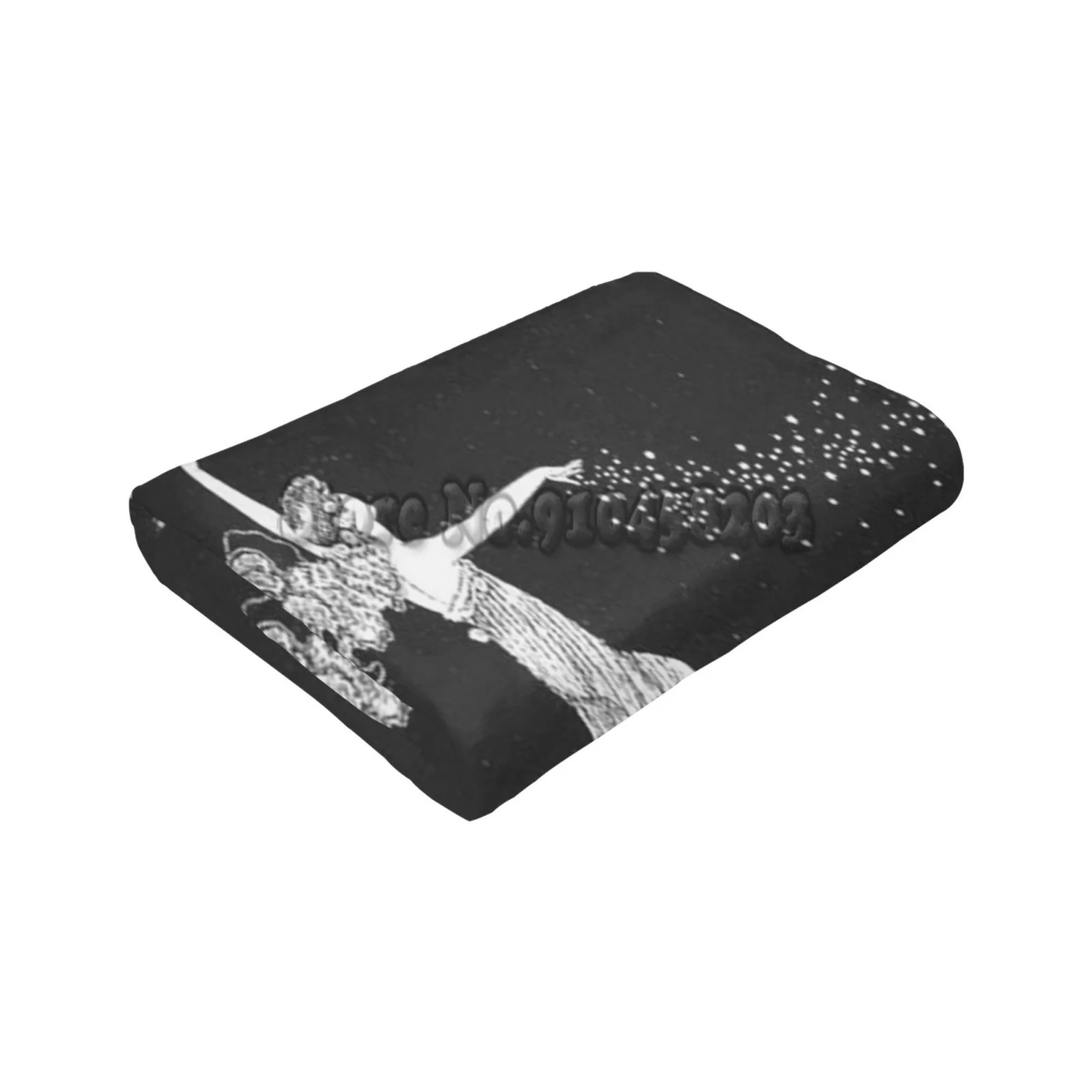 Одеяло Фланелевое для дивана с рассеивающимися звездами-волшебный лес-Ida аренoul