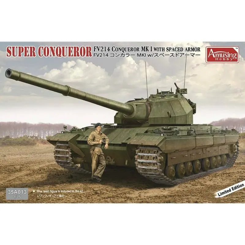 Amusing Hobby 35A013 1/35 британский тяжелый танк FV214 победитель M K.I с разделенной броней