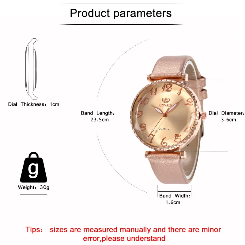 WJ-8528 Лидер продаж женские наручные часы модные роскошные простые кварцевые