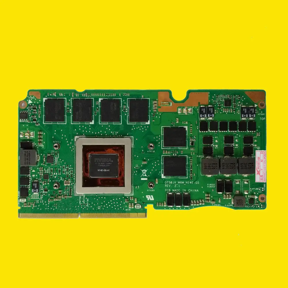 

G750JX Video Card REV2.0 GTX770M For Asus G750J G750JS G750JX-MXM Laptop motherboard G750J VGA CARD Graphic G750J Video Card