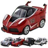 mini car ae86 alloy metal toy car model diecast toy vehicles cartoon miniature scale model car toys for children strong rebound
