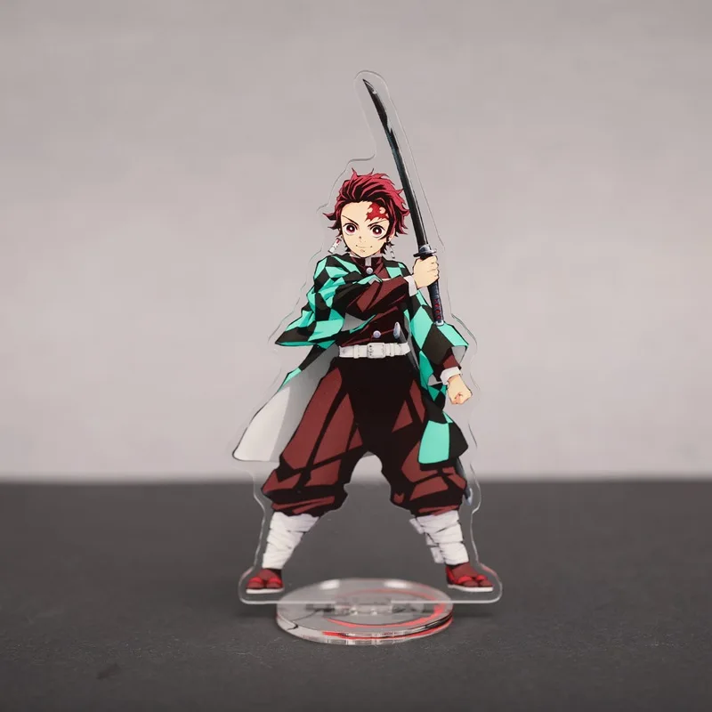 Demon Slayer косплей реквизит Настольный Декор Kimetsu no Yaiba Kamado Tanjirou Kamado Nezuko фигурка модель акриловая подставка подарок