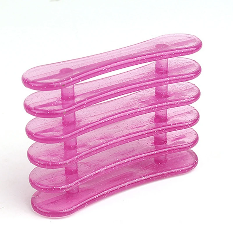 1 Pcs Rose Red 5 Grid Nail Art Brush Tool Pen Holder Carving Painting UV Gel Crystal Carrier Holding | Красота и здоровье
