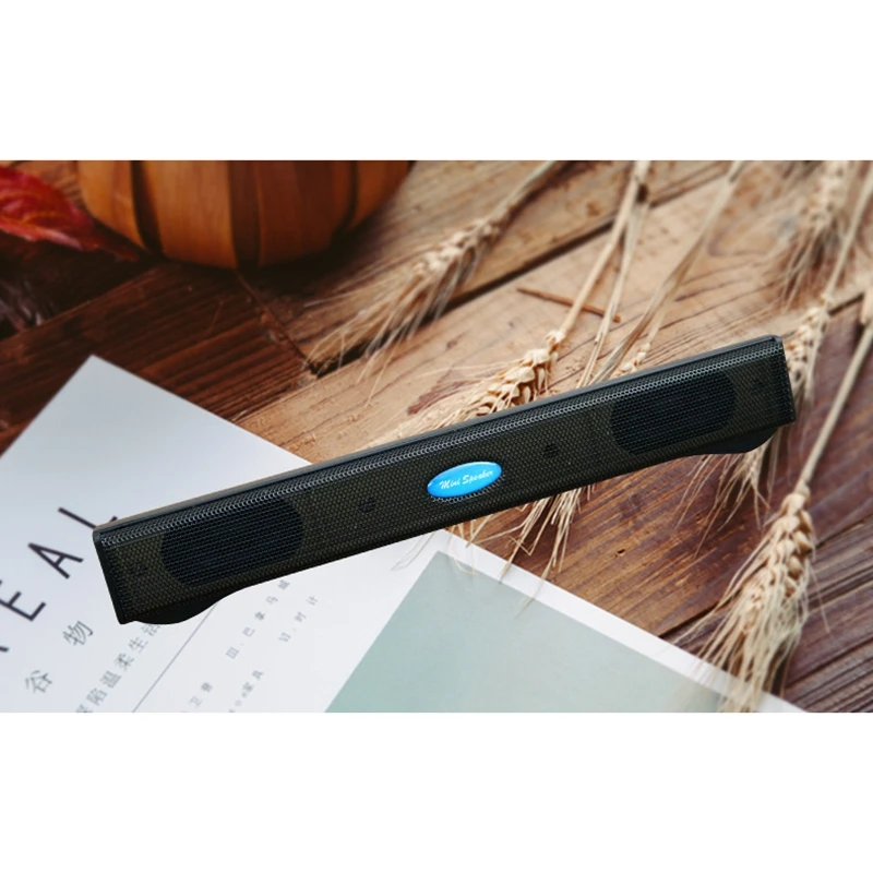 Мини Портативный USB динамик музыкальный плеер Усилитель громкий стерео звуковая