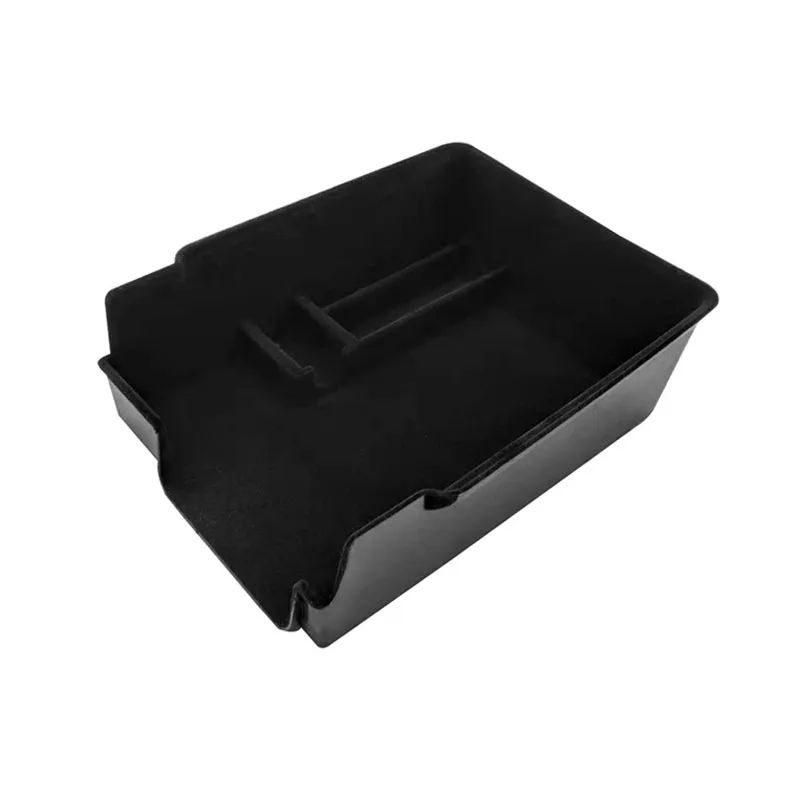 

2PC Car Central Armrest Hidden Storage Box For Tesla Model 3 2021 2022 Center Console Organizer Model Y Accessories
