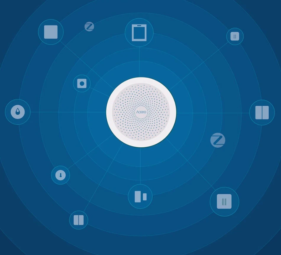 Aqara шлюз Xiao mi шлюз умный дом mi jia mi домашнее приложение wifi Zigbee RGB светодиодный ночной Светильник для Apple Homekit Smart life