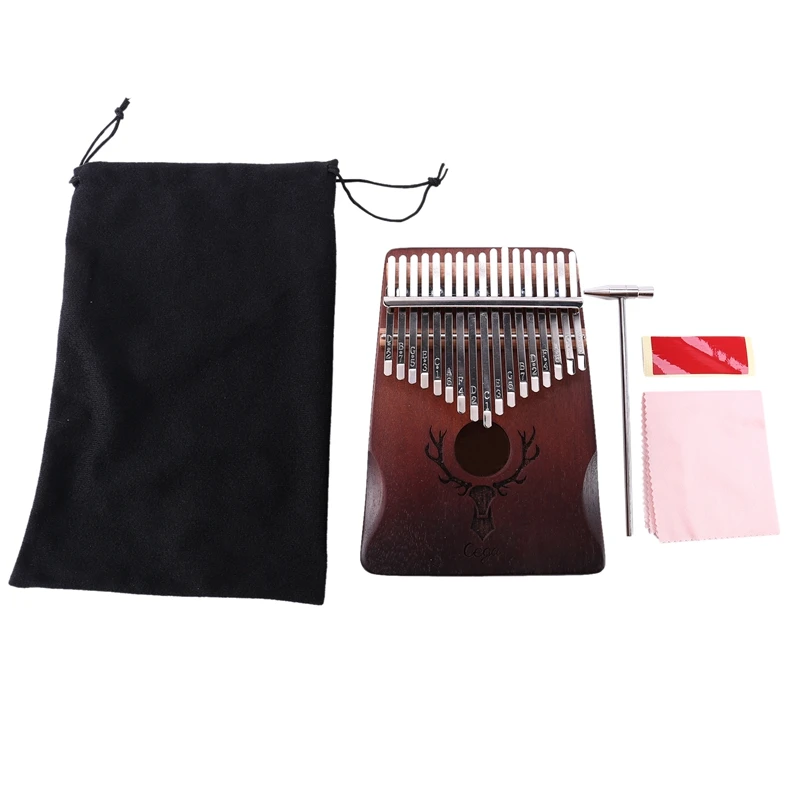 

Cega 21 Key Kalimba High Quality Acacia Music Instrument Thumb Piano Upgrade Handguard Musical