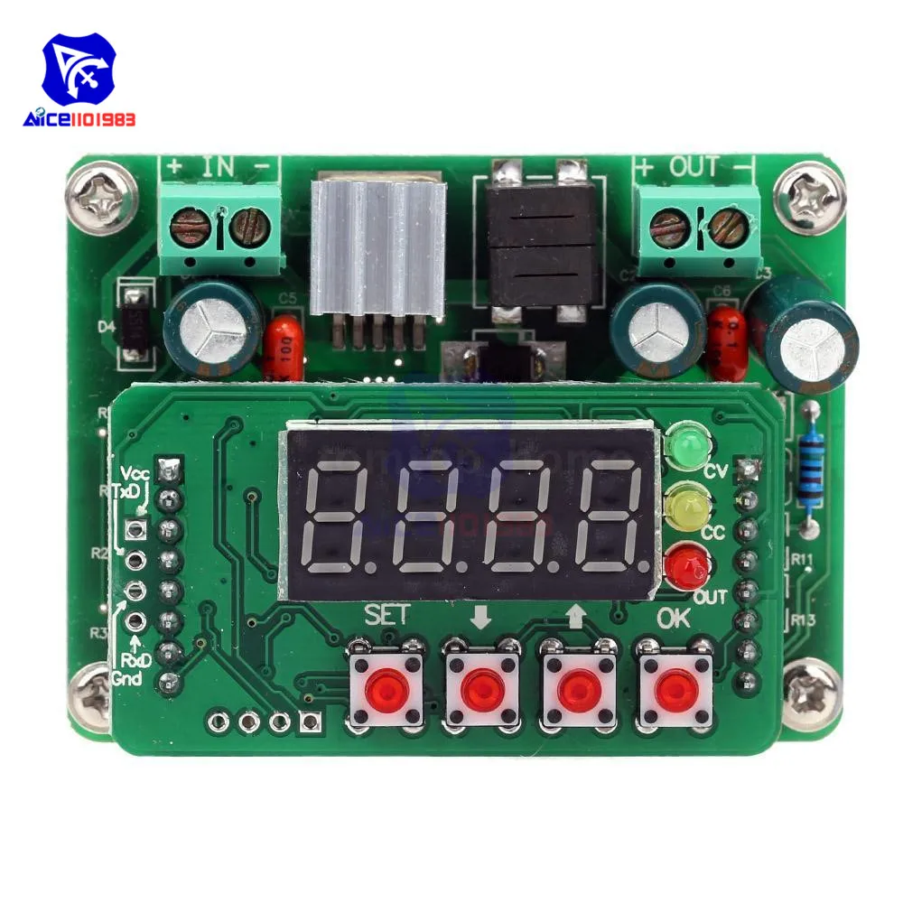 CC CV DC-DC DC 36 В до 6-40 В 3A 108 ВТ СВЕТОДИОДНЫЙ цифровой дисплей B3603 Регулируемый понижающий преобразователь модуль питания
