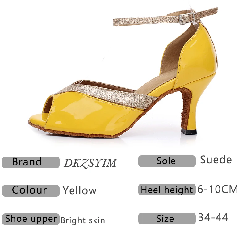 Женские танцевальные туфли на высоком каблуке 6 10 см|Обувь для танцев| |