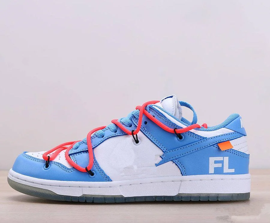 

2020 Stocks Futura x SB Dunks Low Casual Shoes Women Mens Designer Green Orange Blue White Dunks Des Chaussures Taquets Zapatos