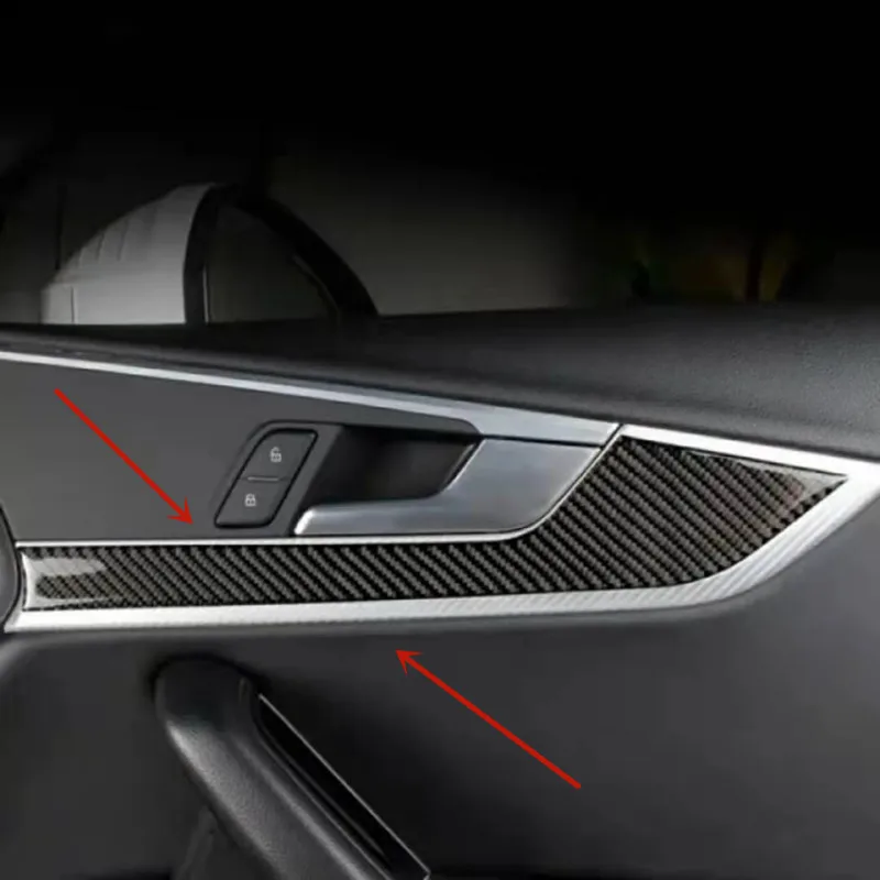 Внутренняя крышка автомобильной двери из углеродного волокна отделочные полосы