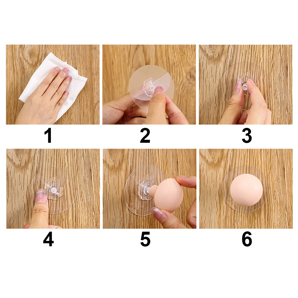 6 шт грибной дизайн крючки пластиковые двери пальто Крючки одна настенная