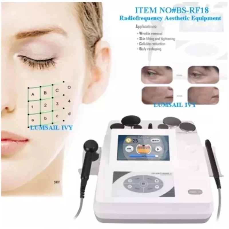

High Frequency Heating Diathermy Therapy Unipolar Radio Frequency Body Tightening Machine Cellulite Massager Physical Therapy