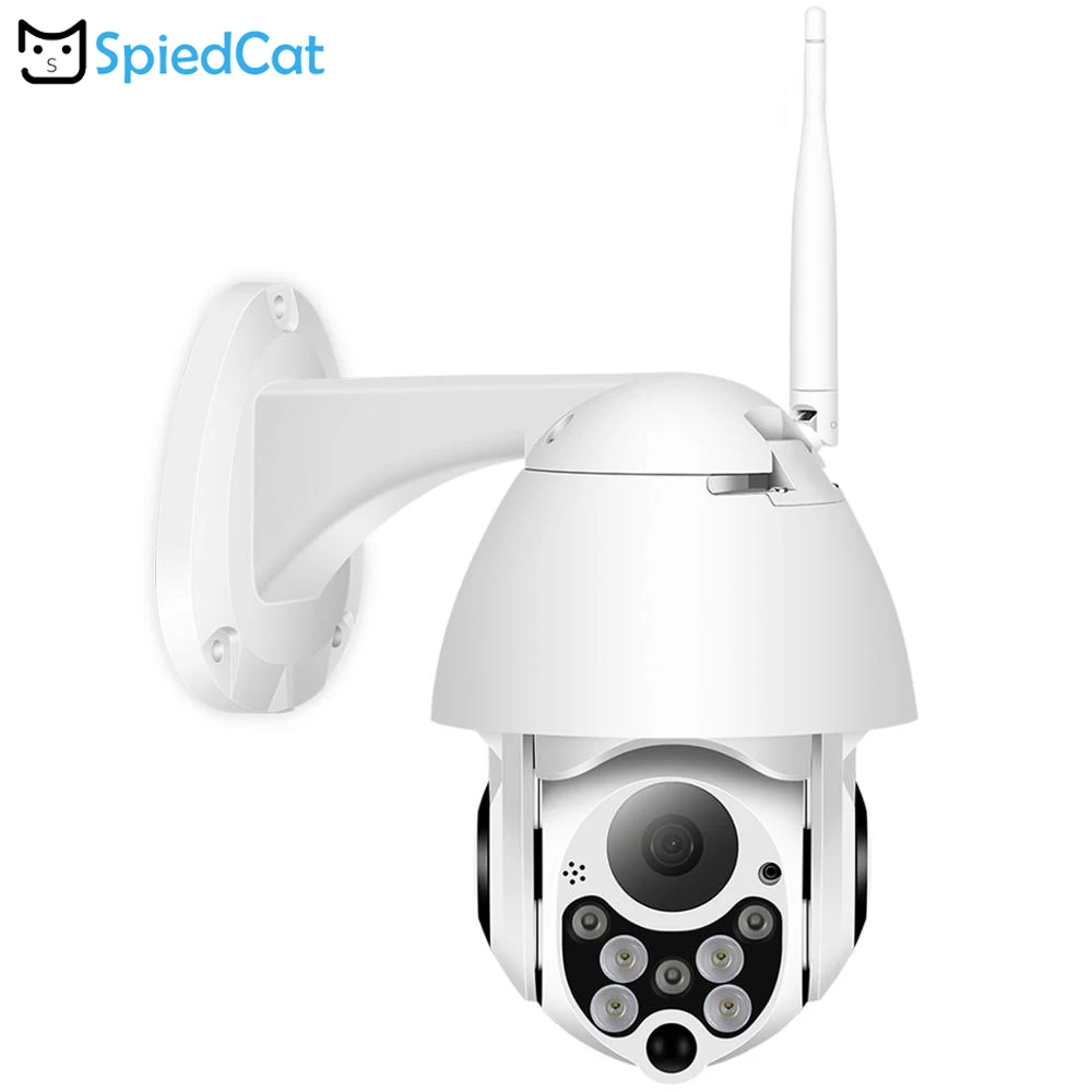 HD 2MP 1080P PTZ IP Wifi Беспроводная CCTV камера ночного видения с датчиком движения