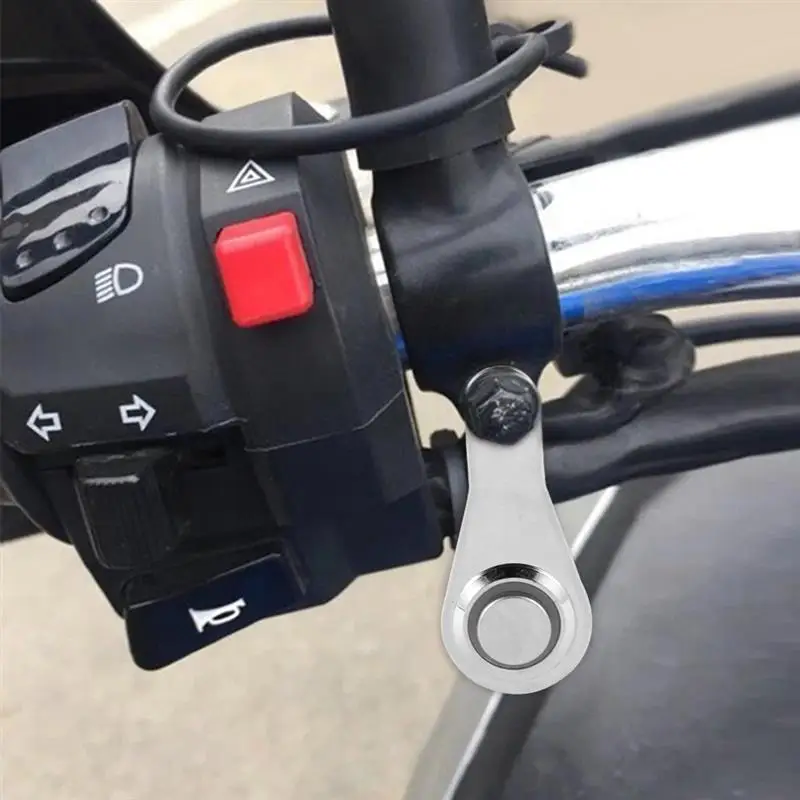 

Stainless Steel LED Motorcycle Switch ON-OFF Handlebar Adjustable Mount Waterproof Switches Button Waterproof DC12V Headlight