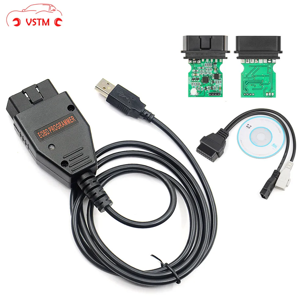 

Galletto 1260 ECU Chip Tuning Tool EOBD Flasher ECU Flasher Green PCB FTDI FT232RQ