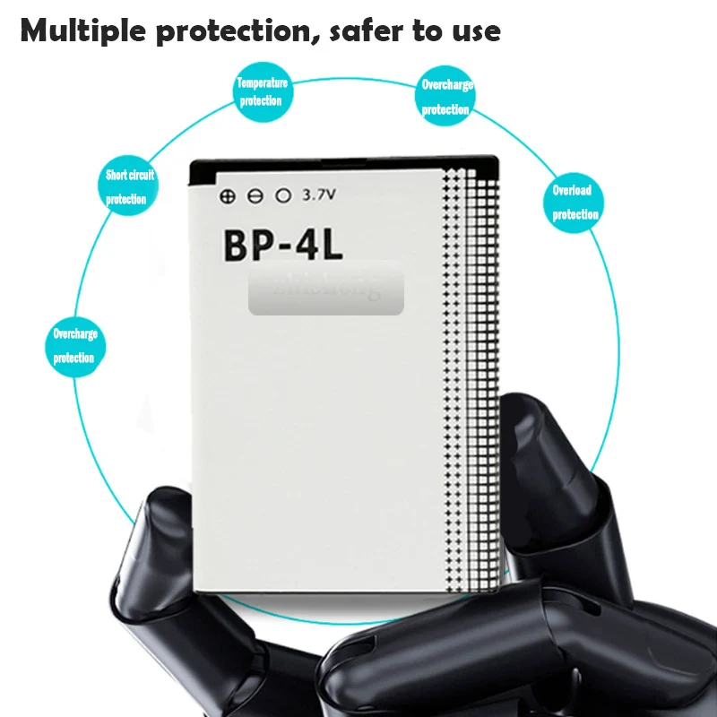 BP-4L 1500 мА/ч замена смарт-телефон литий-ионная аккумуляторная батарея для Nokia E61i E52