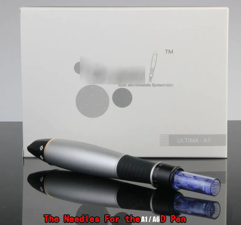 Микроблейдинг, 1 зубчатый Наконечник иглы для Dr pen ulitima A1 A6, Перманентный макияж, тату-машина, игла для бровей, губ, уход за кожей
