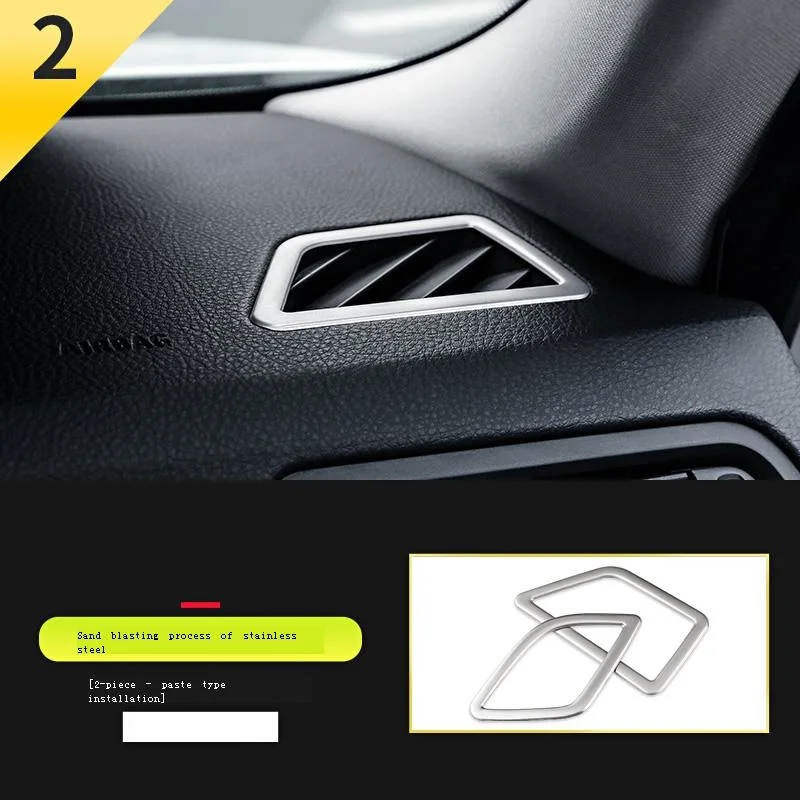 

Coche Tuning Accessories Interior Decoration Car Sticker Auto Center Console System Air Conditioner Outlet FOR BMW 5 series
