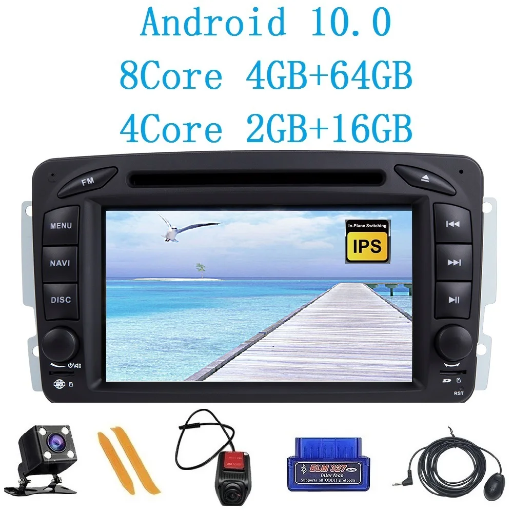 ZLTOOPAI мультимедийный плеер Vito W639 для Mercedes Benz CLK W209 автомобильный медиаплеер с GPS