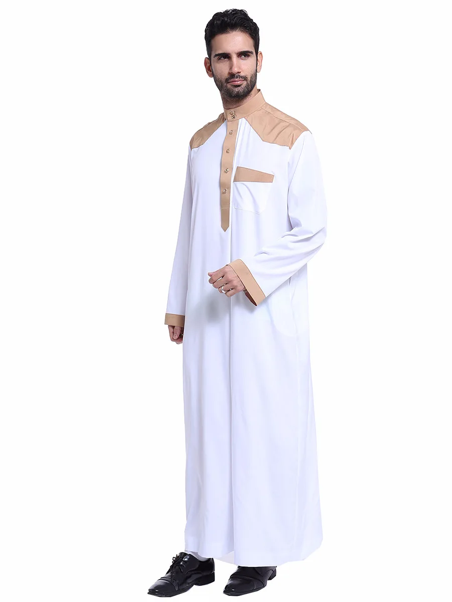 Abayas Eid Musulman De Mode Homme мужское Abaya мусульманское платье одежда Саудовская Аравия