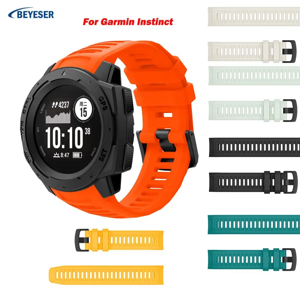 

Силиконовый сменный ремешок для смарт-часов Garmin Instinct