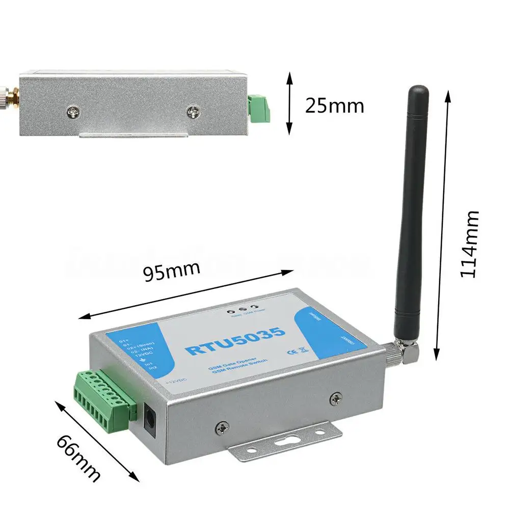 

Hot Sale GSM Gate Opener Skillful Manufacture RTU5035 Wireless GSM Gate Opener APP Remote Control SMS Call Remote Controller