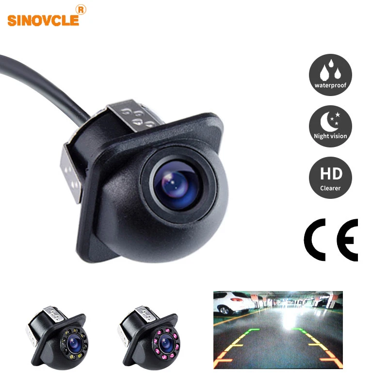 SINOVCLE Автомобильная камера заднего вида с инфракрасным ночным видением или без