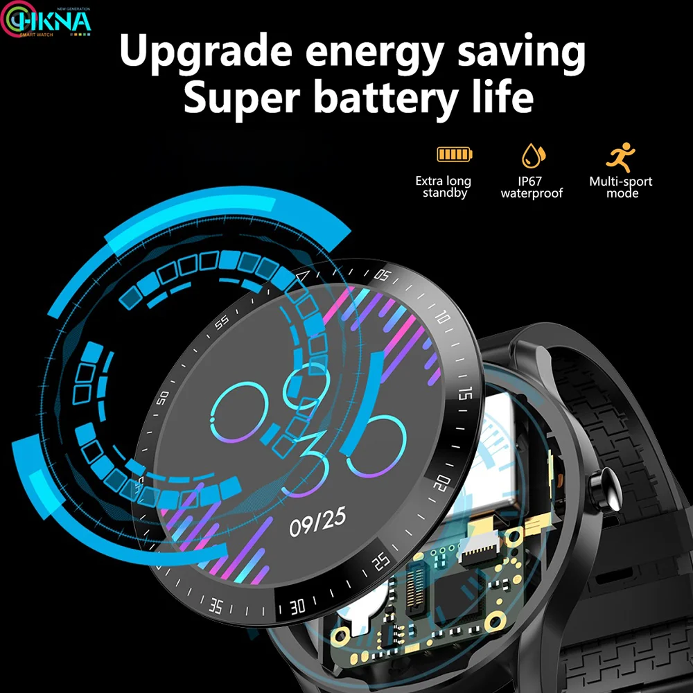 

Smart Android Watch Men Women Bluetooth Pedometer Waterproof Watch Heart Rate Blood Pressure Blood Oxygen Sport Fitness Tracker