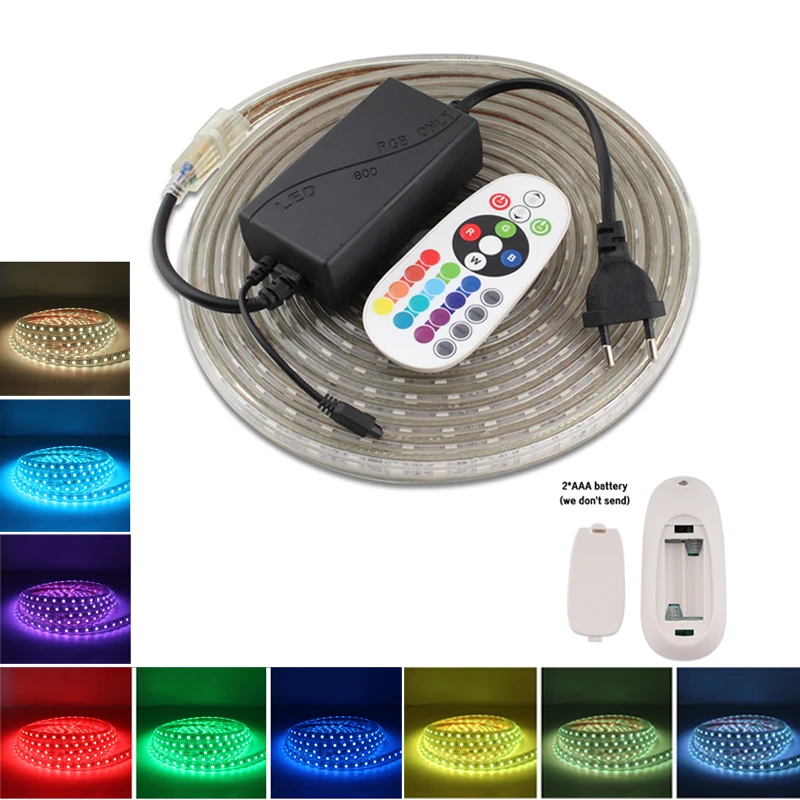 Светодиодный светильник Водонепроницаемый дистанционного Управление неоновая