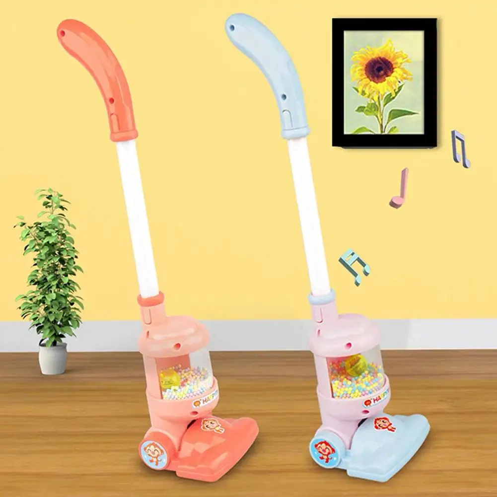 

Children Electric Mini Vacuum Cleaner Simulation Charging Housework Dust Catcher Toy Kids Educational Role Playing Game