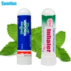 Купи 1 ПОЛУЧИ 1 Мятное эфирное масло для носа, крем от синусита и ринита контейнеры для носовых ингаляторов освежающий заложенный нос чихание травяная мазь для носа