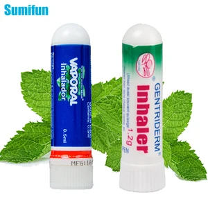 Купи 1 ПОЛУЧИ 1 Мятное эфирное масло для носа, крем от синусита и ринита контейнеры для носовых ингаляторов освежающий заложенный нос чихание травяная мазь для носа