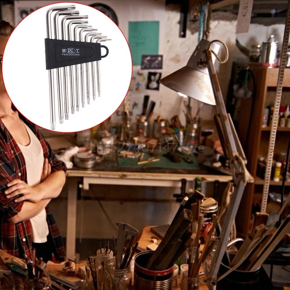 Набор гаечных ключей с шестигранной головкой набор инструментов для ремонта Torx L