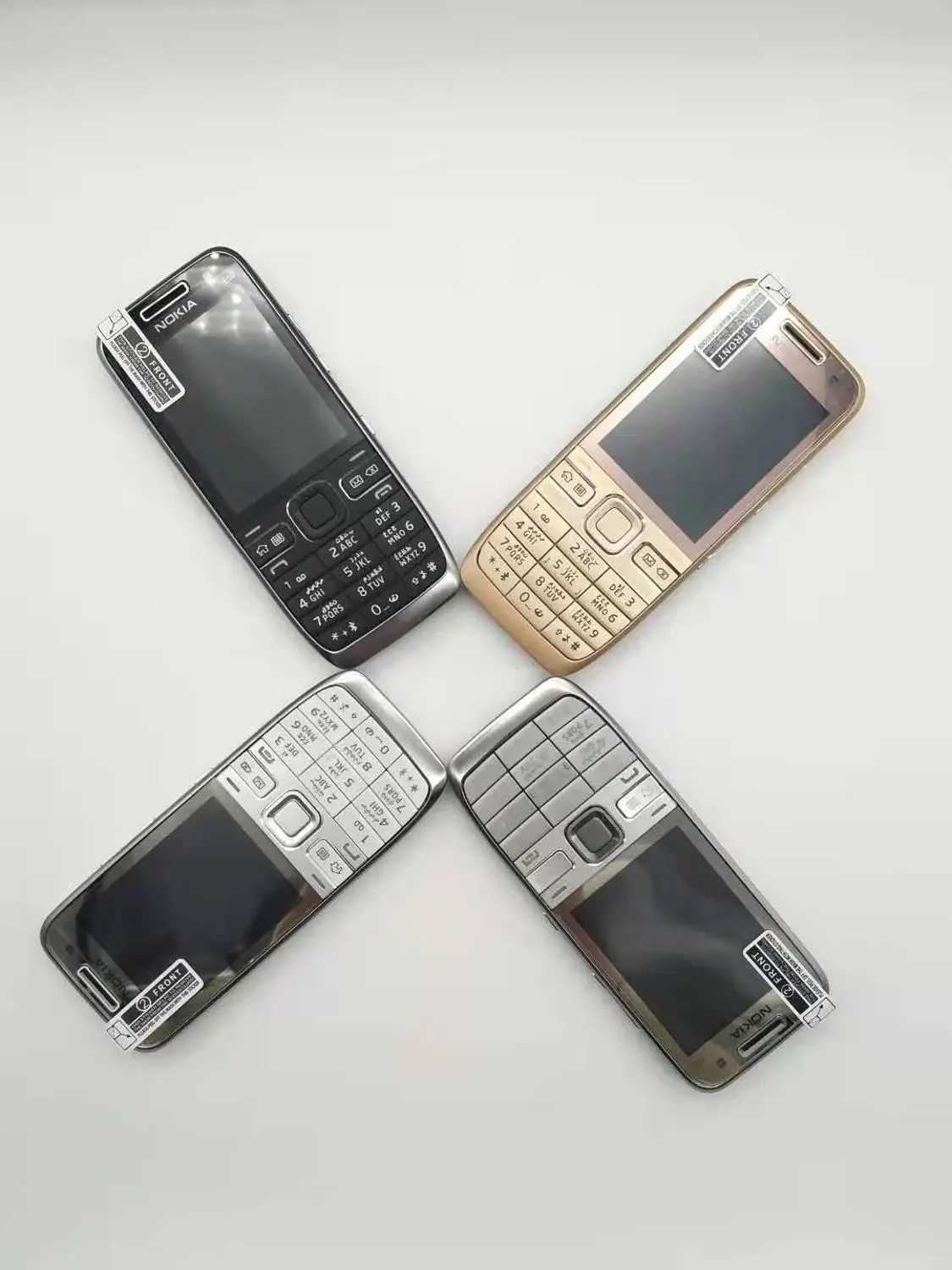 E52 разблокированный Nokia E52 GSM WCDMA сотовый телефон Wifi Bluetooth gps 3.2MP камера телефон Восстановленный