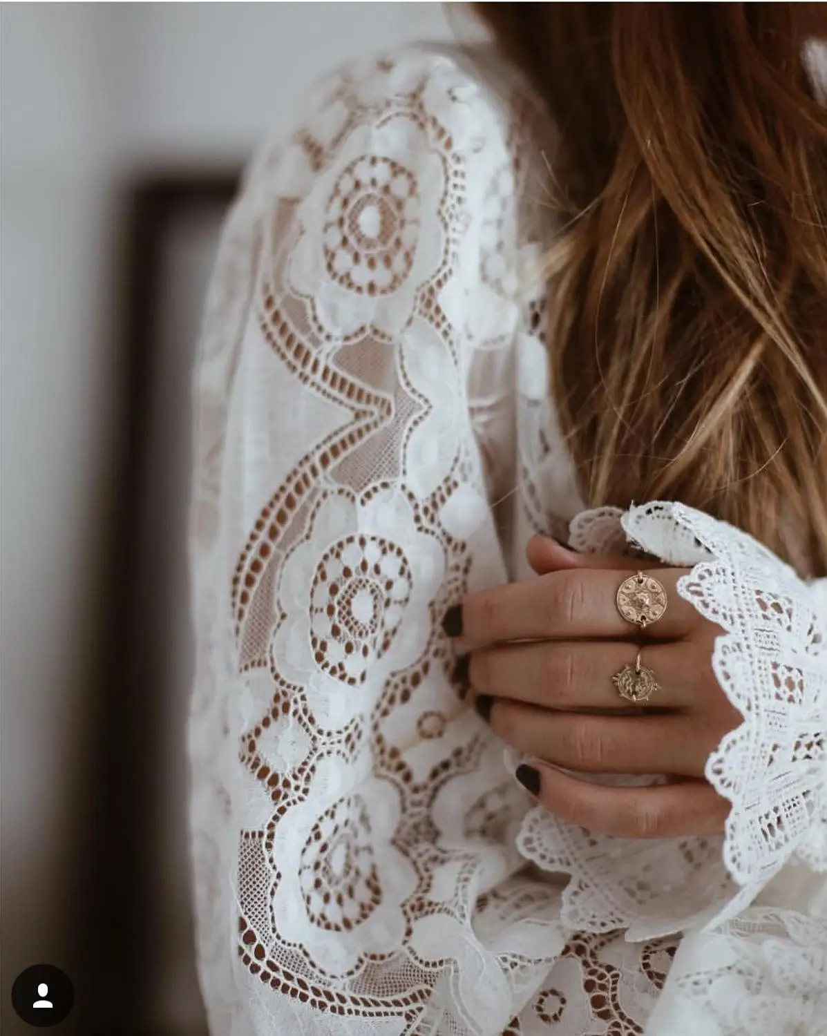 

Elegant Solid Women Blouses Lace See Through Sexy Long Sleeve Tops Summer Stand Collar Streetwear New Fashion 2020